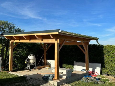 Construction de carport à St Appolinard