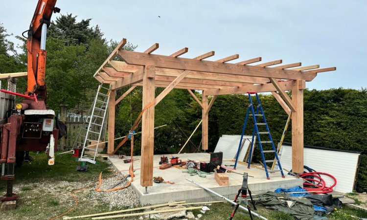 Construction de carport à St Appolinard