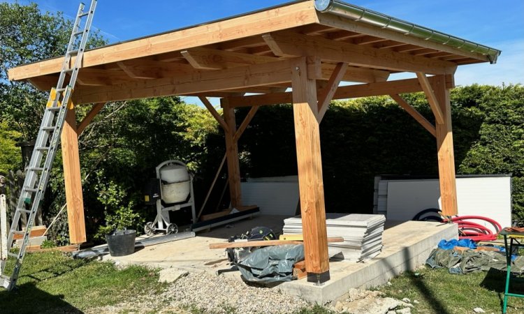 Construction de carport à St Appolinard