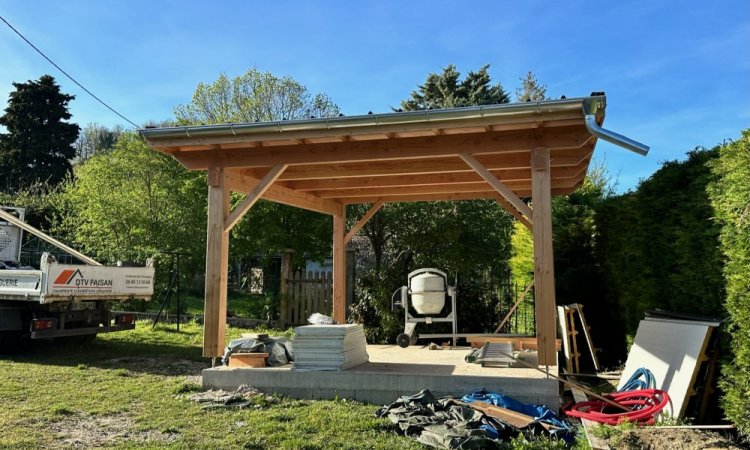 Construction de carport à St Appolinard