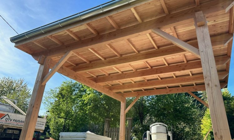 Construction de carport à St Appolinard