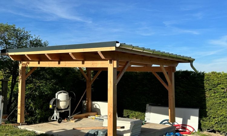 Construction de carport à St Appolinard